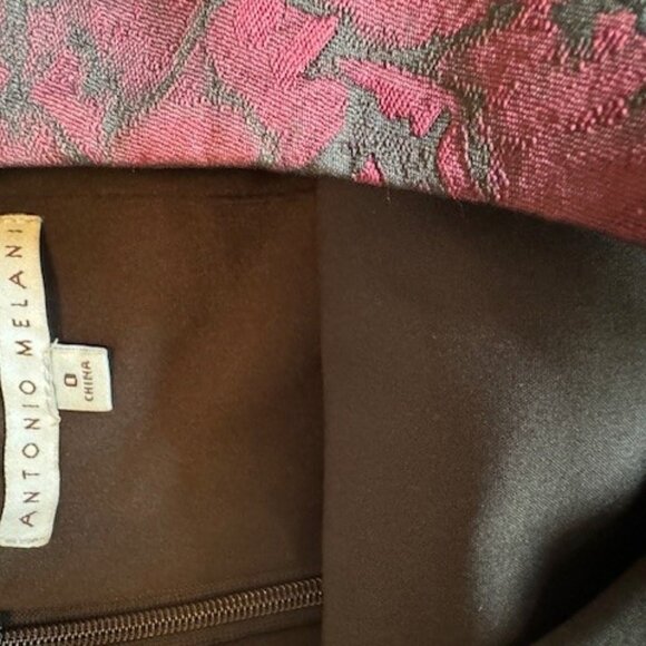 Antonio Melani Midi dress w pockets.  EUC.  Size 0.  XS - Picture 4 of 5